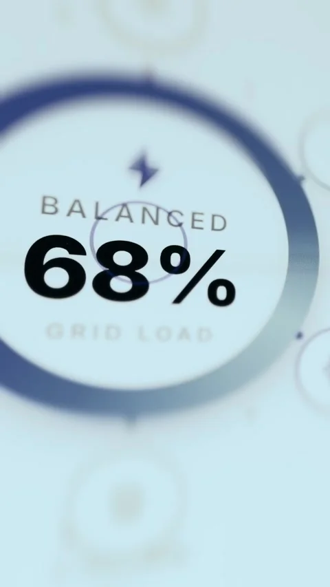 Digital Energy Performance Analysis Interface 動画素材 340193244