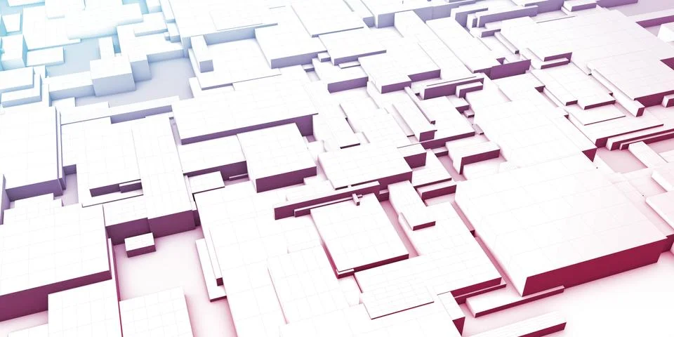 Digital Engineering Abstract 스톡 일러스트