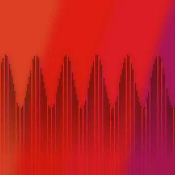 Digital equalizer display - perfect for background or wallpaper Stock Photos