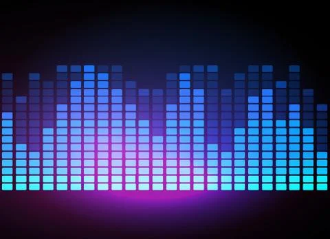 Digital Equalizer Stock Illustration