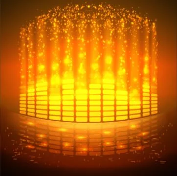 Digital Equalizer Stock Illustration