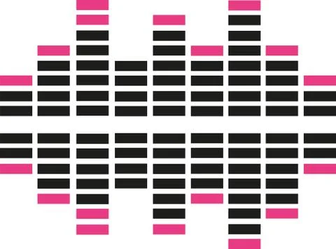 Digital Equalizer Stock Illustration