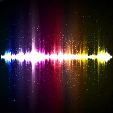 Digital Equalizer. Vector illustration Stock Illustration