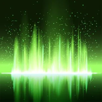 Digital Equalizer. Vector illustration Stock Illustration