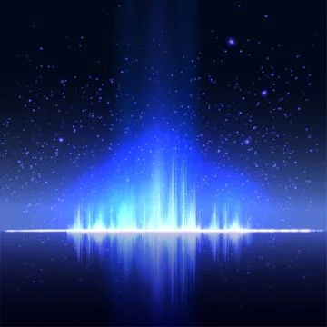 Digital Equalizer. Vector illustration Stock Illustration