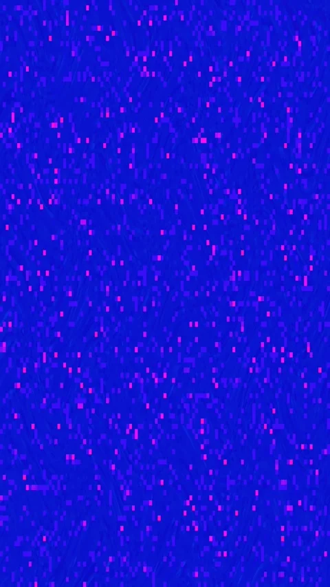 Digital Error 4K Vertical Seamless — Bad TV Glitch Overlay Stock Footage 329805184