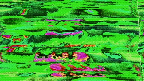 Digital error data geometrical cyberpunk holographic background. Video stock 154181298