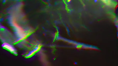 Digital error data geometrical sci-fi holographic background. Light leaks for Stock Footage 120482658