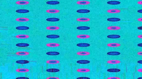 Digital Error Overlay 4K Seamless — Bad TV Glitch VJ Loop Stock Footage 329788560