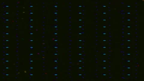 Digital Error Overlay 4K Seamless — Bad TV Glitch VJ Loop Stock Footage 329790050
