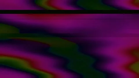 Digital Error Overlay 4K Seamless — Bad TV Glitch VJ Loop Stock Footage 329816104