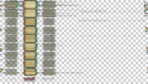 Digital errors on the screen. Colorful stripes noisy television screen 스톡 일러스트