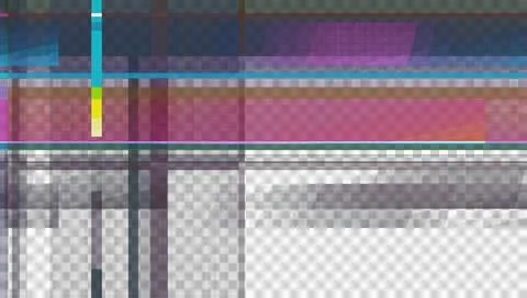 Digital errors on the screen. Colorful stripes noisy television screen Stock Illustration