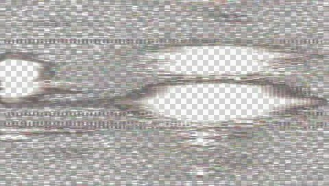 Digital errors on the screen. Colorful stripes noisy television screen Stock Illustration