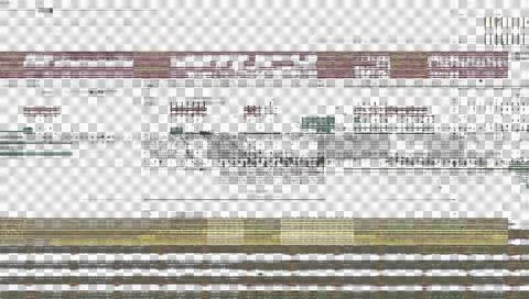 Digital errors on the screen. Colorful stripes noisy television screen 스톡 일러스트