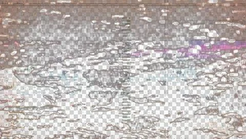 Digital errors on the screen. Colorful stripes noisy television screen Stock Illustration