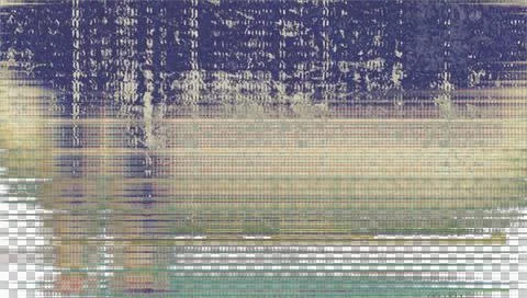 Digital errors on the screen. Colorful stripes noisy television screen Stock Illustration