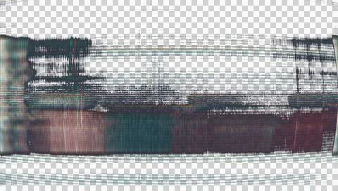 Digital errors on the screen. Colorful stripes noisy television screen 스톡 일러스트