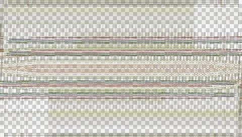 Digital errors on the screen. Colorful stripes noisy television screen 스톡 사진