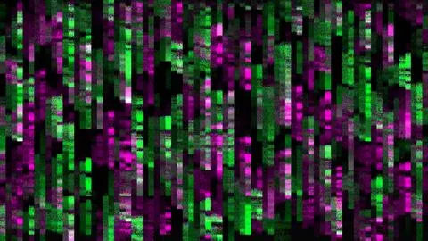 Digital errors on the screen. Digital artifacts. Pixel noise. Stock Illustration