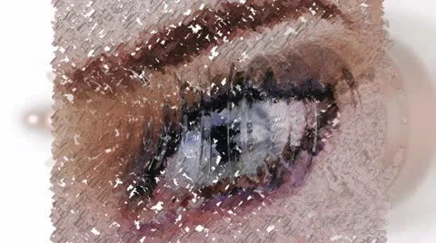 Digital eye Stock Footage 12635085