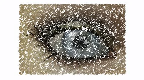 Digital eye Stock Footage 12635133