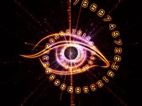Digital eye Stock Illustration