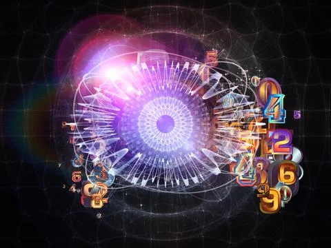 Digital Eye Stock Illustration