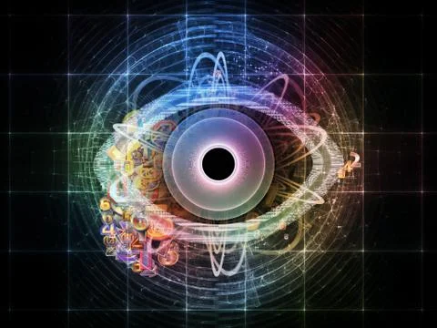 Digital Eye Stock Illustration
