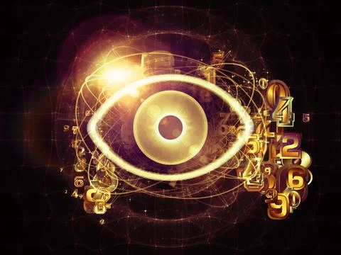 Digital Eye Stock Illustration