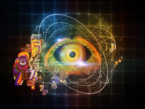 Digital Eye Stock Illustration