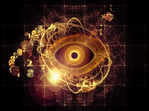 Digital Eye イラスト素材