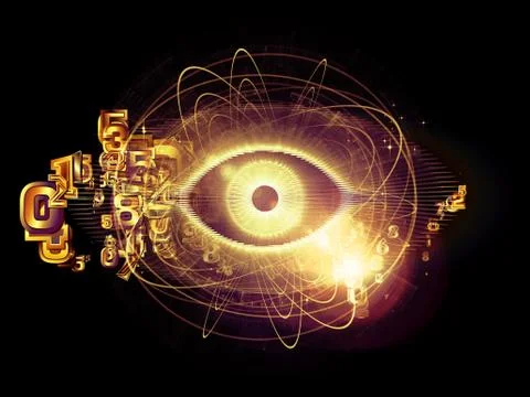 Digital Eye イラスト素材