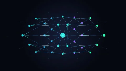 Digital eye technology network animation and cyber security concept Stock Footage 347245277