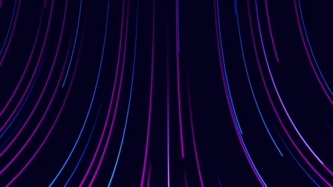 Digital Falling Lines Stock Footage 283636088