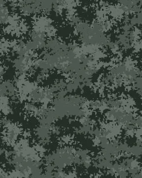 Digital fashionable camouflage pattern Stock Illustration