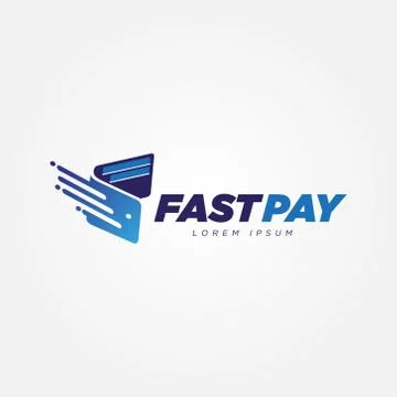 Digital Fast Payment Wallet Logo Sign Symbol Icon Stock Illustration