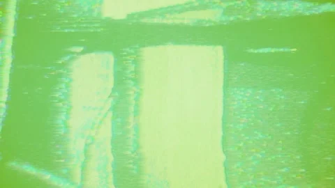 Digital feedback glitch and analog film grain merged into one seamless texture  Video stock 311563872