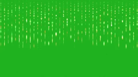 Digital field motion graphics with green screen background Stock Footage 160114120