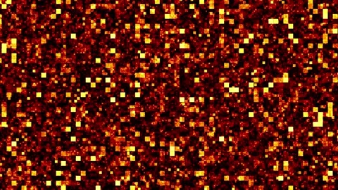 Digital Fire Squares Morphing Background 4K Loop Stock Footage 303308185