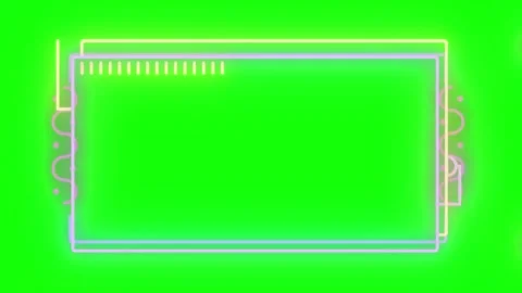 Digital fireworks explosion on green screen display. Vibrant particle burst Stock Footage 340942074