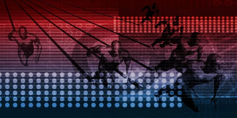 Digital Fitness Solution イラスト素材