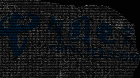 Digital flag with China telecom logo on the screen. Editorial looping animation Stock Footage 145159436