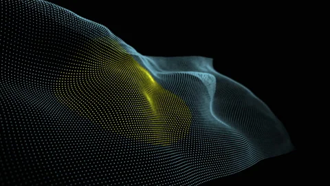 Digital Flag of Palau overlay Stock Footage 209171256