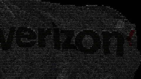 Digital flag with Verizon logo on the screen. Editorial looping animation Stock Footage 145117361