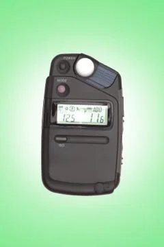 Digital flashmeter Stock Photos