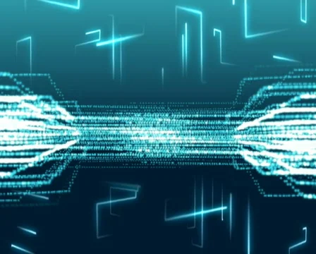 Digital flow background Video stock 546888