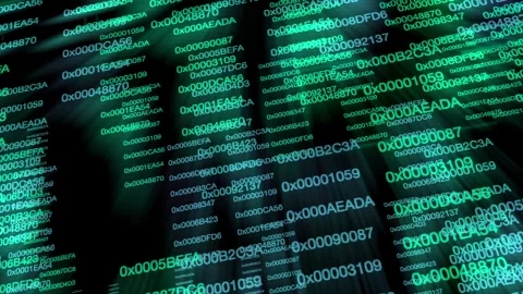 Digital flow Stock Footage 297988357