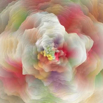 Digital flower Stock Photos