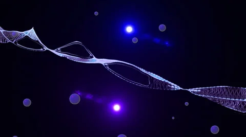 Digital Fluid lights Stock Footage 25913365